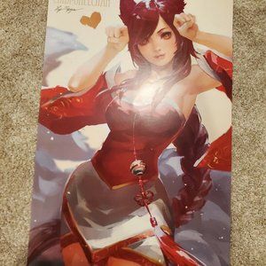 Chibi-Oneechan Ari kawaii League Of Legends Art Print